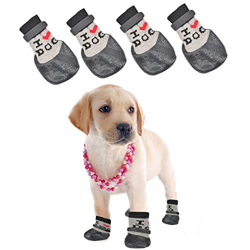 Dogs Cat Traction Control Grip Pads, Booties For Dogs On Hardwood Floors