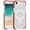 Red, variant on For iPhone 17E / 16E / SE4 Acrylic [Magnetic Circle] Tough 2.5mm Transparent ShockProof Hybrid - Purple