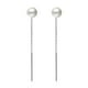 thumbnail image 1 of Pendientes de perlas con forma de botón para mujer, joyería de moda, regalos de estilo coreano, 1 of 7
