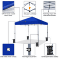 thumbnail image 5 of Renwick 12x12ft Pop-up Canopy Tent, Blue, 5 of 8