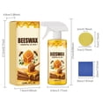 thumbnail image 2 of Wood Polishing Beeswax Spray, Bees Wax Spray Cleaner, Furniture Polish,The Original Furniture Polish for living rooms,kitchens,wood furniture floors (120ML*1, sponge*1, towel*1), 2 of 5