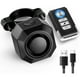 thumbnail image 1 of Sistema de alarma para bicicleta recargable por USB, 110 dB, sistema de alarma antirrobo para bicicleta, motocicleta, resistente al agua, alarma para bicicleta y scooter, sistema de alarma para, 1 of 7