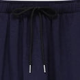 thumbnail image 4 of Cavosen Work Pants for Men Plus Size Wide Leg Pants with Pockets Elastic Waist Trousers Solid Lightweight Flowy Pants, 4 of 5