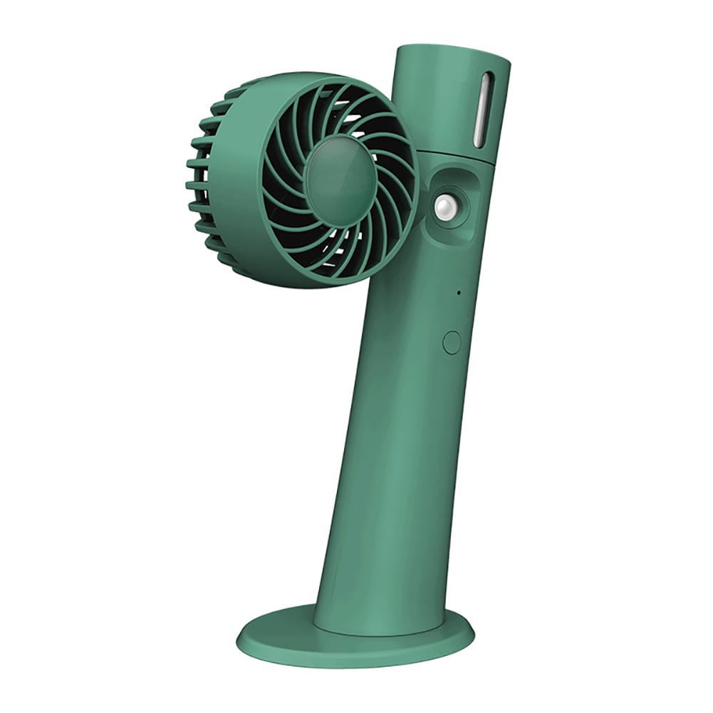 Lowestbest Portable Fan, Three-in-One Handheld Fan with Spray and Colorful Lights