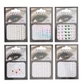 thumbnail image 1 of MasteelfCA 6 Sheets Facial Eye Rhinestones Sticker Super Glitter Eye Rhinestones Sticker, 1 of 8