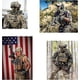 thumbnail image 3 of 2 Pieces Tactical US American Flag Patch, Military USA United States of America Uniform Emblem Patches, Red & Blue, 3 of 4
