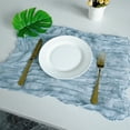 thumbnail image 5 of MERILER Boho Style Crinkle Cloth Napkins: Orange Polyester Pleated Napkins for Weddings and Parties - Elegant Table Decoration (Set of 1), 5 of 5