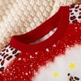 thumbnail image 5 of Zshosam Christmas Sweatshirts for Teen Girls Trendy Infant Toddler Baby Boy Girl Christmas Sweatshirt Long Sleeve Crewneck Pullover Sweater Top Size 18 24 Months,(Red 18-24 Months), 5 of 7
