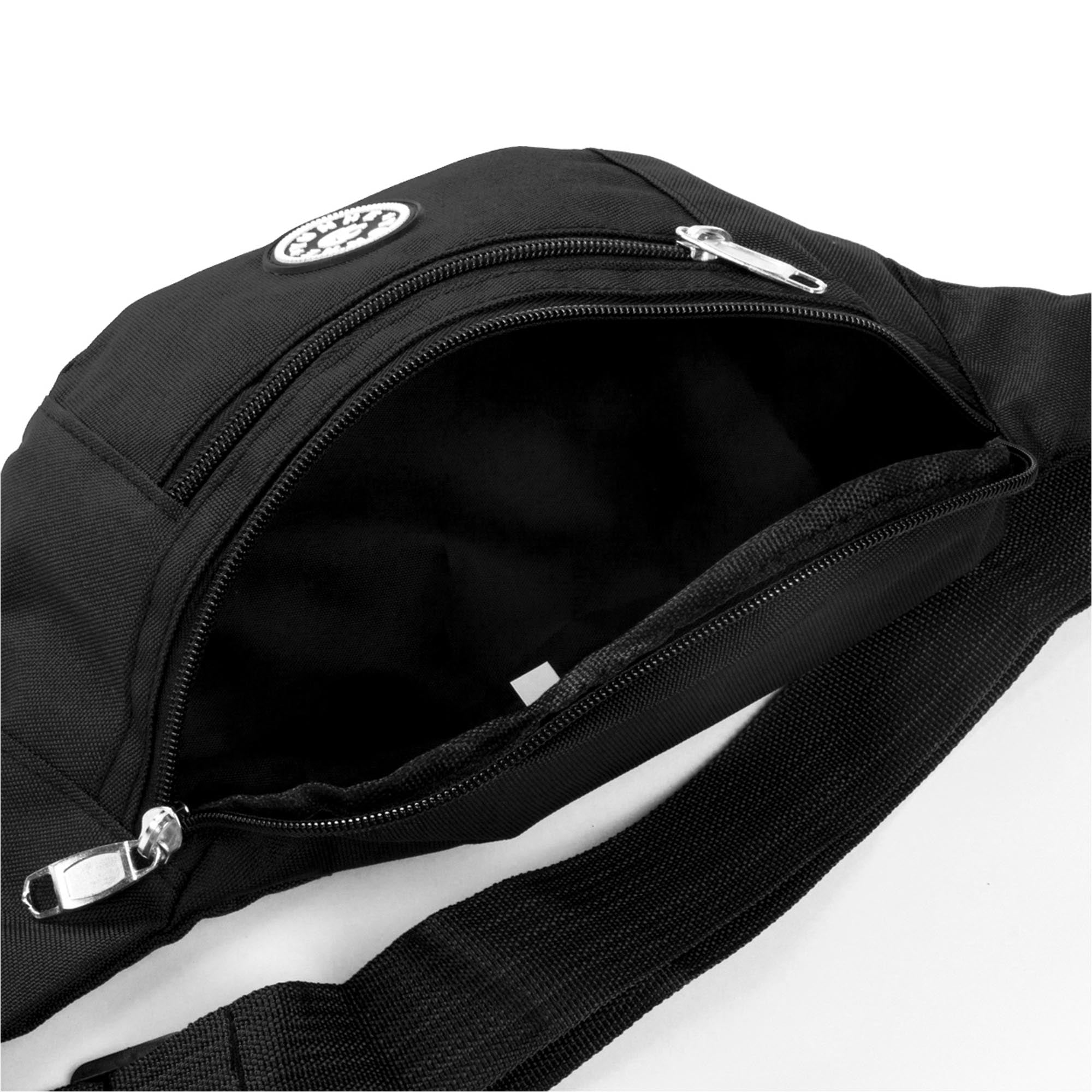 Mildsown SUNSIOM Fanny Pack Waist Bag Men Women Crossbody Hip Belt Pouch Pocket Travel Sport Bum, Women's, Size: One size, Black