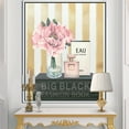 thumbnail image 3 of Glam & Fashion Parfum Boudoir III - Posh & Luxe Framed Canvas, 3 of 3
