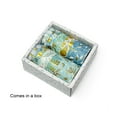 thumbnail image 7 of Wrapables Decorative Gold Foil Washi Tape Box Set for Arts & Crafts, Scrapbooking, Stationery, Diary (10 Rolls), Blue Green Bloom, 7 of 7
