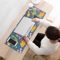 thumbnail image 3 of Long Mouse Pads for Desk,Blue Cartoon Dinosaurs Party Pattern Desk Mats on Top Of Desks, Desk Mouse Pad Extra Large with 3mm Non-Slip Base and Stitched Edge for Gaming,Office,Work,Home 31.5"x11.8", 3 of 6