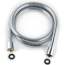 HOPOPRO Shower Hose 71 inch Replacement Shower Hose Universal Handheld Shower Head Hose -Chrome