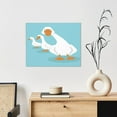 thumbnail image 6 of Naloa Three White Geese Print Canvas Bathroom Wall Art,Bathroom Wall Art Decoration, Canvas Poster Prints,Decorative Paintings for Living Room, Bathroom, Kids Room, 6 of 6
