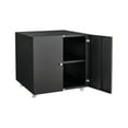 thumbnail image 6 of Tcbosik 2-Door Rolling File Cabinet, Printer Stand with Adjustable Shelf, Filing Cabinet for Home Office, Black, 6 of 11