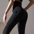thumbnail image 5 of Timegard Yoga Pants for Women Butt Lifting Stretch Skinny High Waist Gym Workout Leggings Athletic, 5 of 8