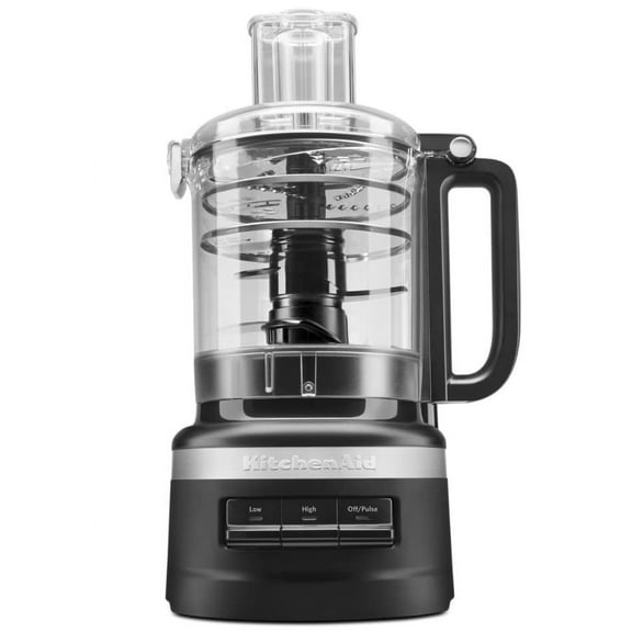 KitchenAid 9-Cup Food Processor Plus 250W BPA-free Onyx Black