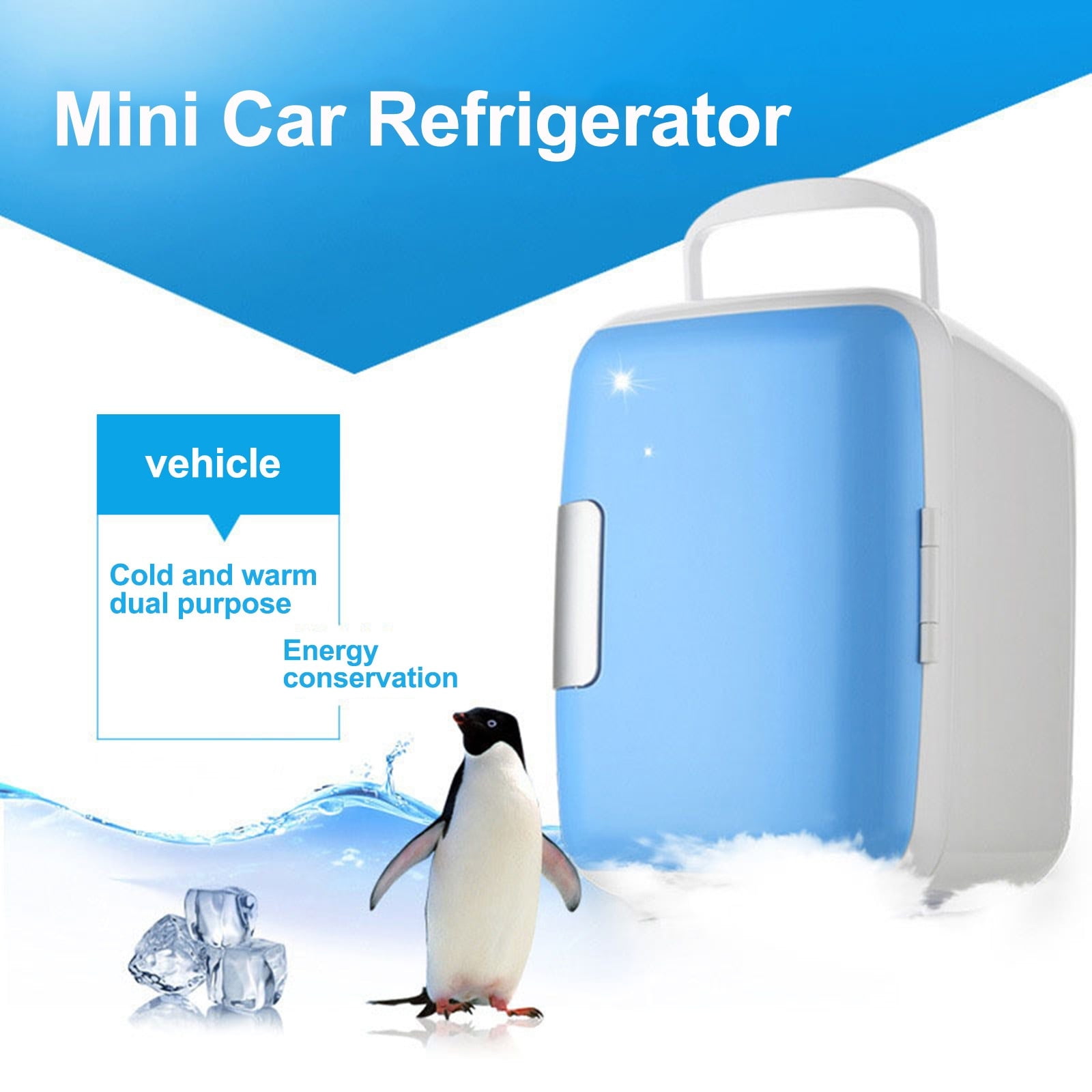 Arestory Car 4L Refrigerator Portable Car Refrigerator Outdoor Freezer