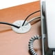 thumbnail image 5 of uds ojales de Cable de escritorio cubierta de orificio de Cable de alambre para PC de oficina cubierta de Cable de escritorio negro Fokelyi 221278-2, 5 of 9
