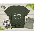 thumbnail image 5 of I am Happy Smile Cool Joyful Cheerful for Men Women Kids T-Shirt Cool Happy Smiley Face Lover Gift T Shirt for Teens Boys Girls Tshirt, 5 of 8