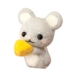 thumbnail image 1 of IROINID Cute Pattern Handmade DIY Poke Wool Felts Material Production Package, 1 of 1