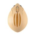 thumbnail image 2 of Ratón inalámbrico en forma de hámster silencioso con receptor USB para niños, 2 of 5