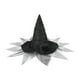 thumbnail image 1 of Sombrero negro grande y puntiagudo Qarigey, 1 of 6