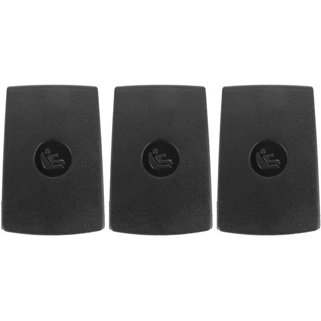 3X Gancho para asiento trasero de automóvil, cubierta Isofix, sistema de retención infantil X1 E84 Serie 3 E90 F30 1 E87