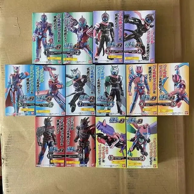 Genuine Scale Model Kamen Rider Revice Spider Anime Peripheral Character Assembly Model Action Figure Toys