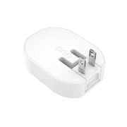 onn 32W Dual USB-C and USB-A Port Wall Charger, Fast Charging, USB-IF Certified, Foldable Plug, White - Compatible with iPhone, Samsung Galaxy, Note, Pixel Devices iPad Pro, More