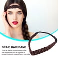 thumbnail image 3 of Cabello trenzado Moda Head Hoop Headband Bohemian Braid Hair Band para mujeres, 3 of 4