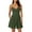 Army Green, variant on Sakmal Pajama Rompers for Women 2025 Sleeveless Sexy Green Deep V Neck Short Jumpsuits Solid Rompers