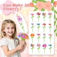 thumbnail image 4 of Kit de Ramo de Flores de Tela DIY Kufanda con 36 Flores para Niños, 4 of 6
