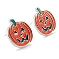 thumbnail image 5 of SUSHANG Pumpkin Earrings Halloween Earrings Earrings Halloween Party Gift Jewelry Drop Earrings Creative Earrings, 5 of 5