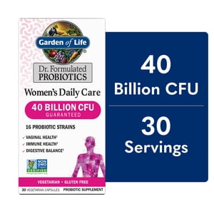 Garden of Life Dr. Formulated Women's Probiotics, 30 Ct