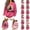 Red#27096GG, variant on Hearthz Halloween in October We Wear Pink Witch Graphic Womens Sweatshirts Retro Spooky Season Pullover Sweaters for Women Crew Neck Sweatshirts Women
