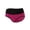 Purple, variant on Iyufng Women's Plus Size Brief High Waist Tummy Control Panties