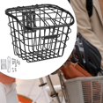 thumbnail image 6 of yotijar Bike Basket Hanging Bike Basket for Folding Bikes Outdoor Mountain Road Bike Black, 6 of 8