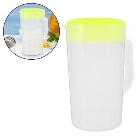 Soimiss Water Serving Jug Plastic Heat and Cold Resistant Beverage Storage Family Users 1Pack