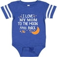 thumbnail image 3 of Inktastic I Love My Mom to the Moon and Back Boys or Girls Baby Bodysuit, 3 of 5