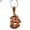 Sheep, variant on SPRING PARK Lucky Wooden Chinese Zodiac Carving Wooden Pendant Pendant Keychain Chain Key Ring Keyring