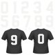 thumbnail image 4 of 20 pegatinas termoadhesivas de números para camisetas., 4 of 8