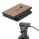 thumbnail image 2 of Placa de liberación rápida para trípode, adaptador de tornillo, cabezal de montaje para cámara Yunteng 288 Dslr, 2 of 5