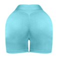 thumbnail image 6 of GZWYHT Sweatpants Women Shorts for Women Womens Yoga Shorts Workout Butt Lifting Shorts For Women High Waisted Gym Yoga Booty Shorts Running Shorts Tights for Women Sky Blue M, 6 of 6