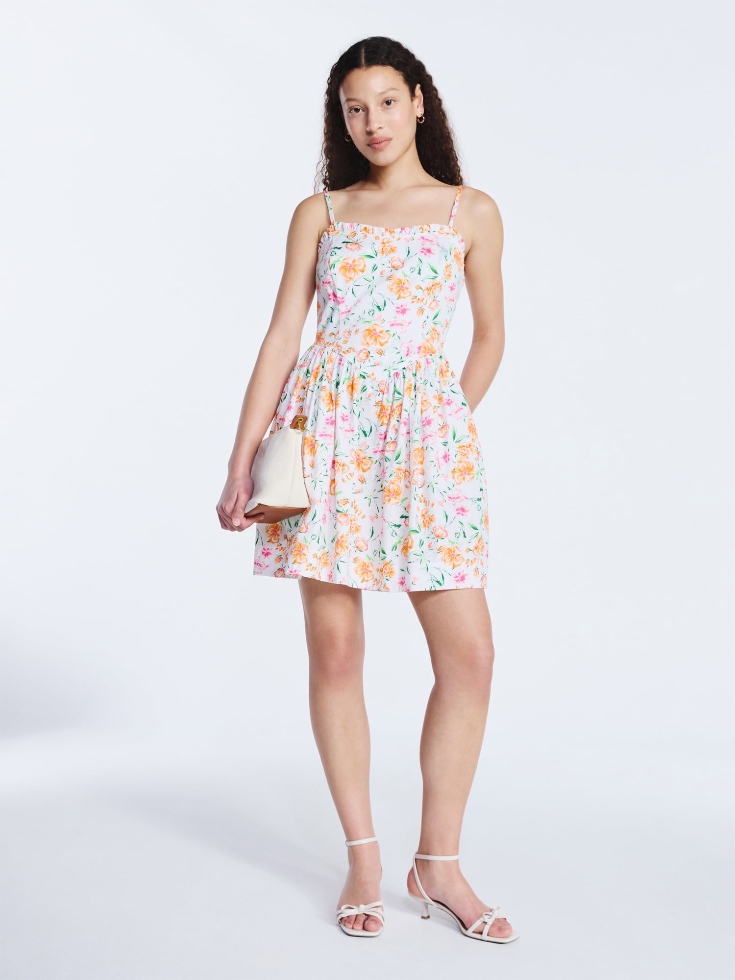 walmart corset dress biudgviw Corset Dress for Women Casual Summer Sleeveless Flowy Midi Dress Elegant Spaghetti Strap A Line Dress for Wedding Party