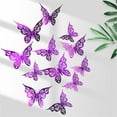 thumbnail image 6 of 12 Pcs Butterfly Decorations,3 Sizes 3 Styles,Exquisite 3D Butterfly Wall Decor,Butterfly Party Birthday Decorations,Butterflies for Crafts,Removable Wall Stickers Room Decor, 6 of 6