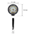 thumbnail image 3 of Par Faros 9 Led Auxiliar Universal Auto Moto Estrobo Pvc F1, 3 of 8
