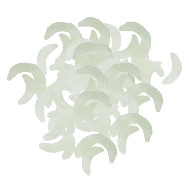 Paquete de 100 piezas de cebos Blandos perfecl 0.5g luminoso