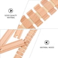 thumbnail image 3 of WHAMVOX 3pcs Wooden Train Track Blocks Plaything For Imaginative Imported For Train Scene Assembly Random Shipping, 3 of 4