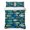 Blue, variant on King Quilt Set 96''x106'', Blue Brown Farmhouse Lightweight Summer Bedspread Coverlet Set with 2 Pillow Shams, Vintage Retro Wooden Breathable All Season Quilt Bedding for Bedroom/Guest Room